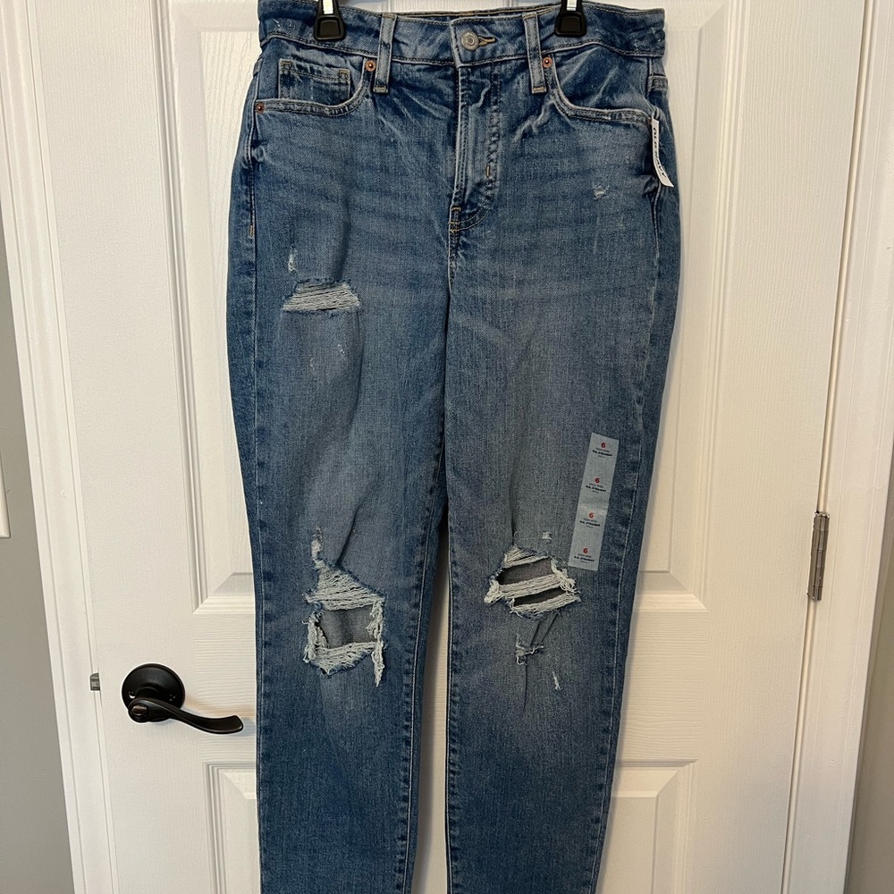 NWT Old Navy High Rise OG Straight Ankle Jean